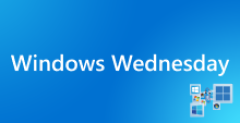 Windows Wednesday